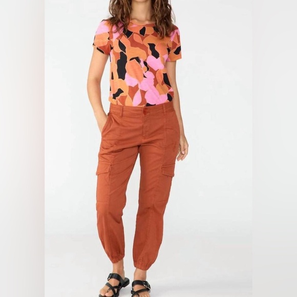 SANCTUARY‎ rebel pant in cool clay gorpcore hiking climbing camping size 25 - Picture 1 of 7